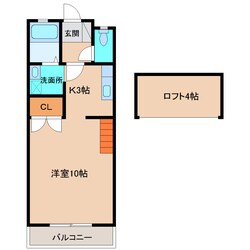 住吉ロードハウスの物件間取画像